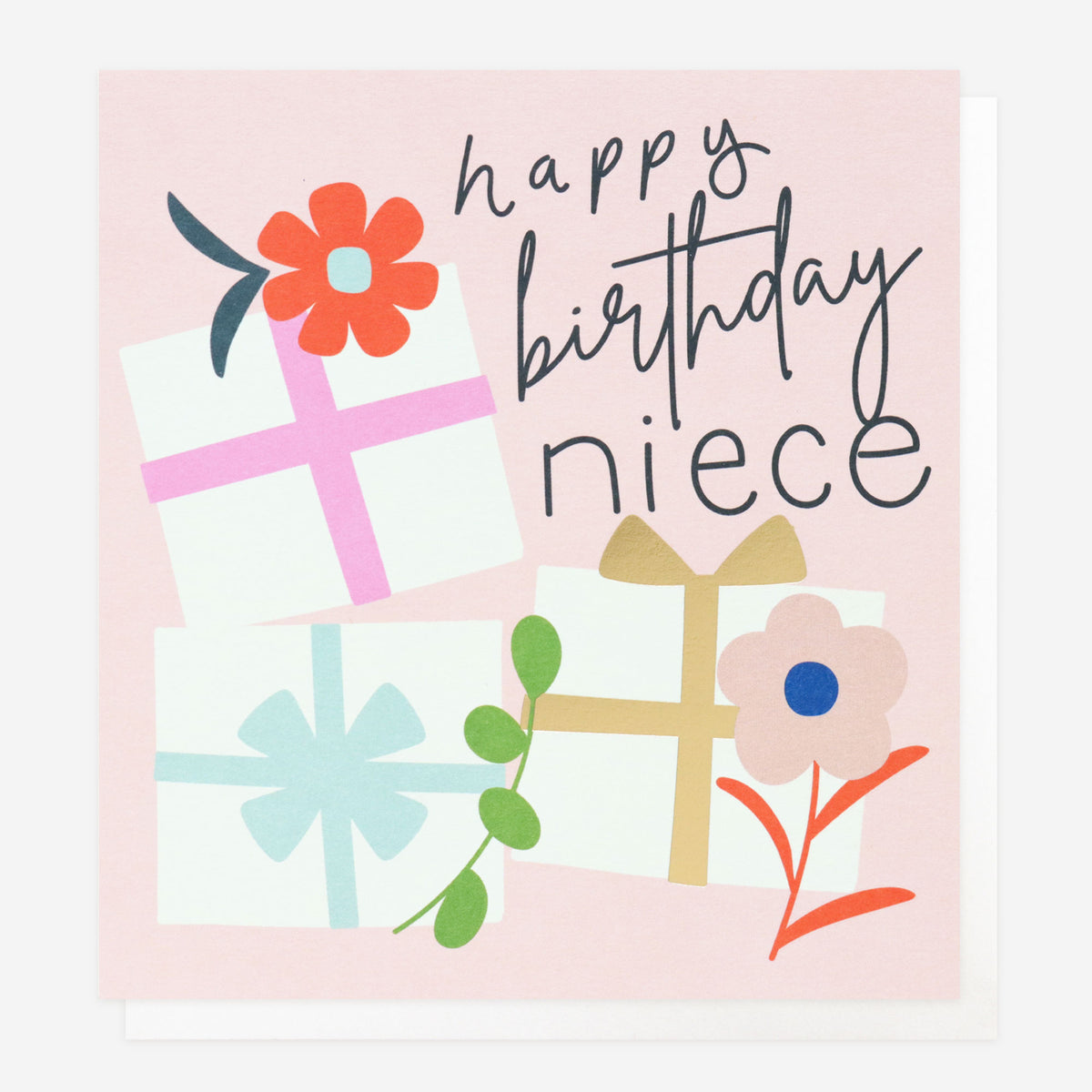 Presents Birthday Card For Niece – Caroline Gardner